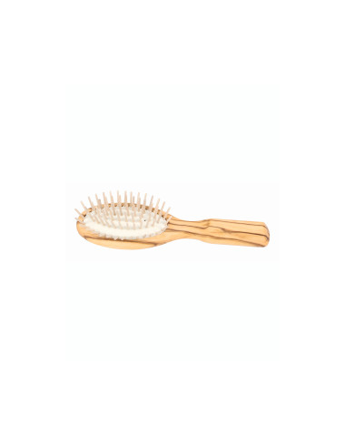 Cepillo de cabello Redecker cerdas madera mango olivo 17,5cm
