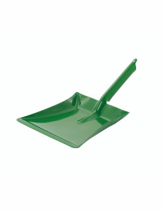 Recogedor metálico verde para niños 12,5x20 cm Redecker