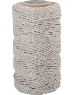 Hilo de lino azul y natural Redecker 55m  Calidad superior