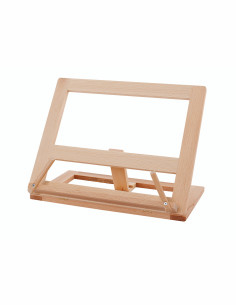 Soporte para libros de madera de haya Redecker elegante y duradero