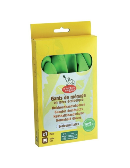 Guantes Látex FSC Talla M 02 | La Droguerie Écologique