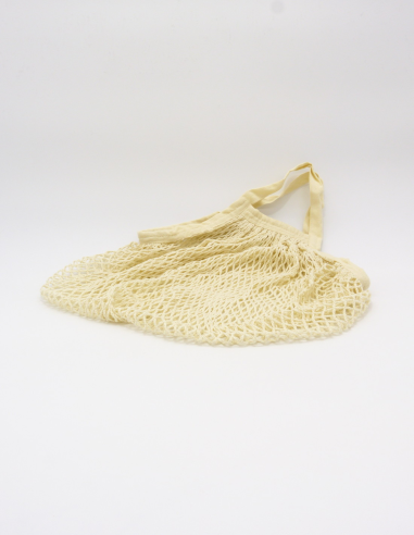 Bolsa de malla cruda algodón bio Ecodis ecológica y resistente