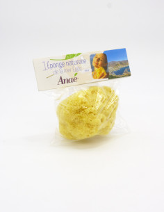 Esponja Marina Anaé 10-12 cm Natural y Suave para Cuidado