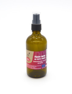 Botella spray vidrio ámbar 100ml La Droguerie Écologique