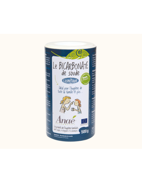 Bicarbonato de sodio 500g Anaé para uso cosmético tubo
