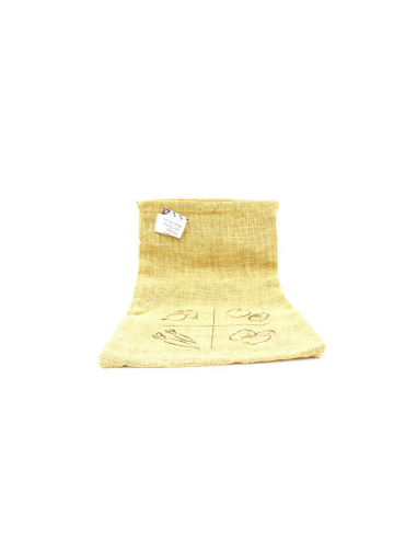Bolsa de yute S 25x25cm para verduras Ah! Table