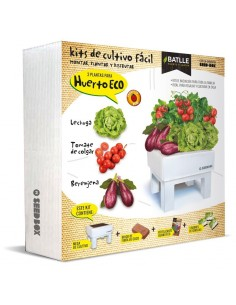 Kit de cultivo fácil Seed Box - Huerto de Batlle en casa