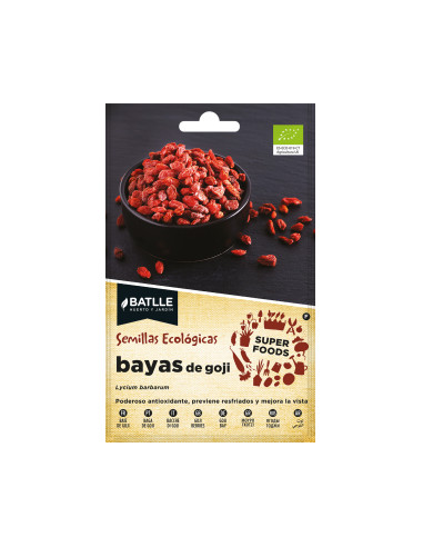 Semillas Super Foods Baya de Goji Eco Batlle  Salud Natural