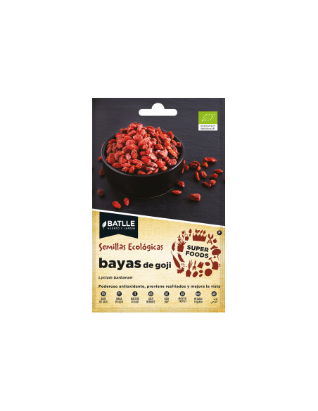 Semillas Super Foods Baya de Goji Eco Batlle  Salud Natural