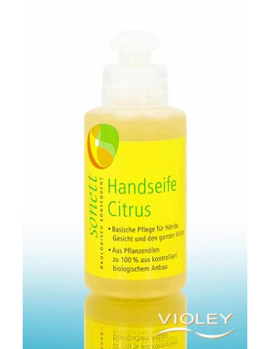 Jabón de manos Citrus Sonett 120ml  Frescura natural diaria