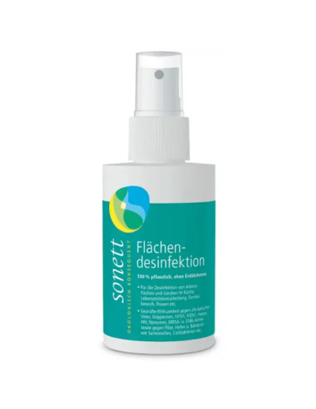 Desinfectante Sonett 100ml para superficies, eficaz y natural