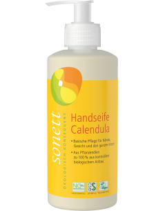 Jabón de manos caléndula Sonett 300ml  Suavidad natural