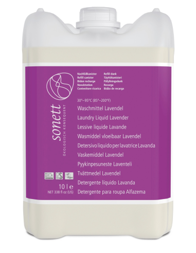 Detergente líquido Sonett 10L ecológico para ropa eficaz
