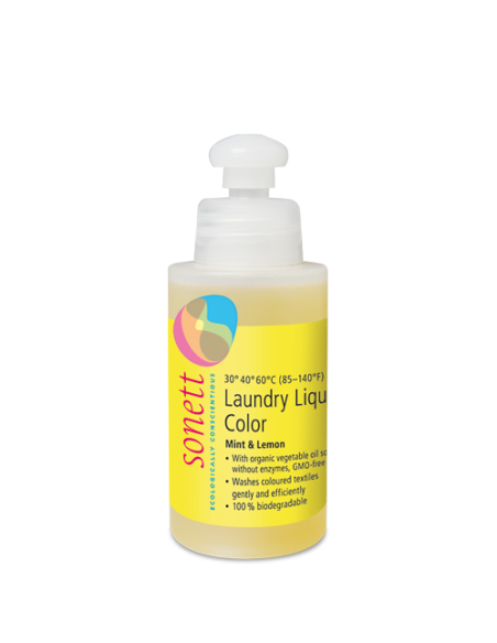 Detergente líquido Sonett 120ml  Limpieza natural eficaz