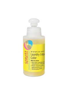 Detergente líquido Sonett 120ml para ropa de color eficaz