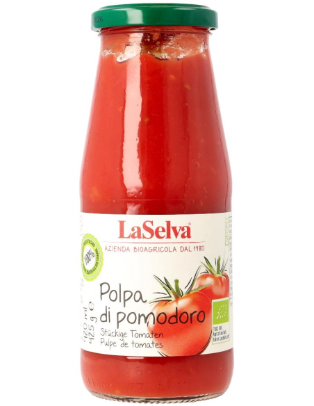Tomate Picado Laselva 425g - Polpa di Pomodoro Natural