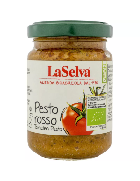 Pesto Rosso Laselva 130g - Sabor auténtico y natural