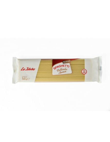 Spaghetti artesanal de trigo duro en molde de bronce 500g
