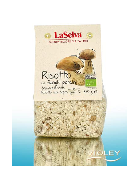 Arroz con setas y calabaza Laselva 250g  Risotto gourmet