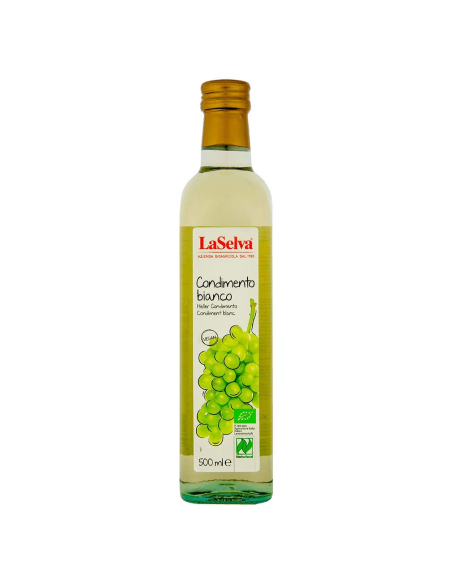 Vinagre Balsámico Blanco Laselva 500ml  Sabor Único