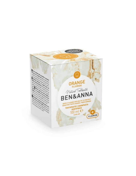 Dentífrico Naranja Infantil Ben&Anna 100ml con Flúor