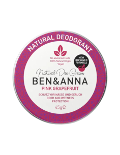 Desodorante Pink Grapefruit Ben&Anna 45g en lata metálica