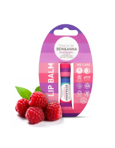 Bálsamo labial ecológico frambuesa Ben&Anna 6g cero residuos