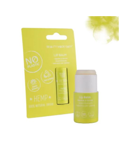 Bálsamo labial ecológico de cáñamo y cera de abeja 6g