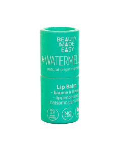 Bálsamo labial vegano Watermelon 6g sin plástico | Beauty Made Easy