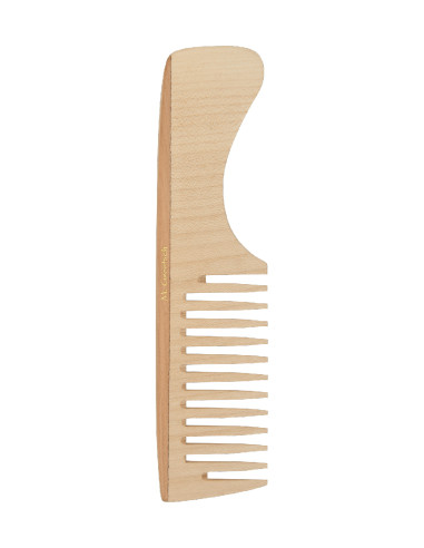 Peine de Madera Ancho Groetsch 18cm para Pelo Rizado