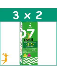 Pack 3x2 Tosil + Aceite Esencial de Menta 50 ml Novadiet