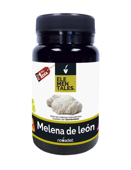 Melena de León 30 cápsulas vegetales Novadiet - Vitalidad natural