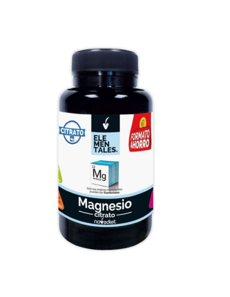 Citrato de Magnesio Novadiet 120 Comprimidos  Vitalidad diaria