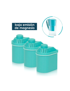 Pack 3 Filtros Alkanatur Drops Baja Emisión Magnesio