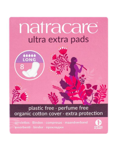 Pack 12 Uds. Ultra Extra Larga C/Alas 8/U  de Natracare