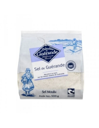 Pack 10 Uds. Sal Fina Gris De Guérande 500 g  de Le Paludier