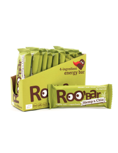Pack 20 Uds. Barritas Con Cáñamo Bio 20 x 30 g  de Roo´Bar