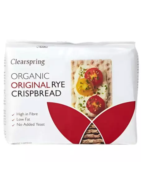 Pack 10 Uds. Pan Crujiente De Centeno Bio 200 g  de Clearspring