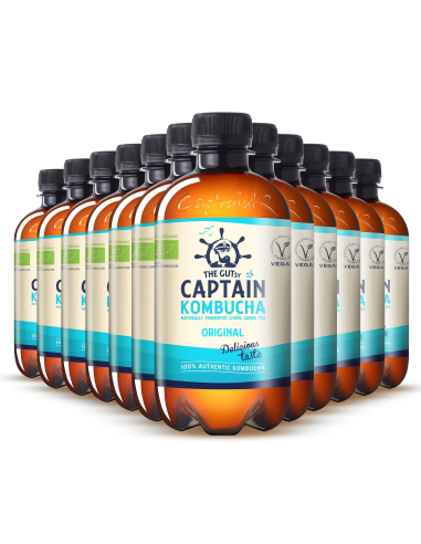 Pack 12 Uds. Natural Original Bio 400 ml  de Captain