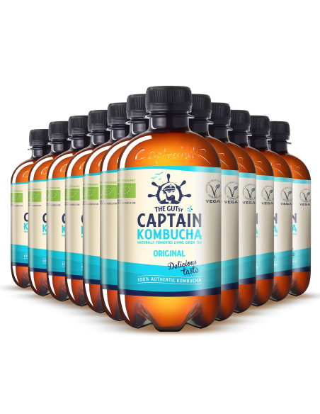 Pack 12 Uds. Natural Original Bio 400 ml  de Captain