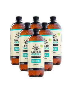 Pack 6 Uds. Natural Sabor Original Bio 1 L  de Captain