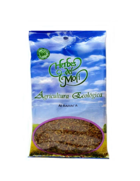 Pack 6 Uds. Albahaca (Hojas) Bio 20 g  de Herbes Del Moli