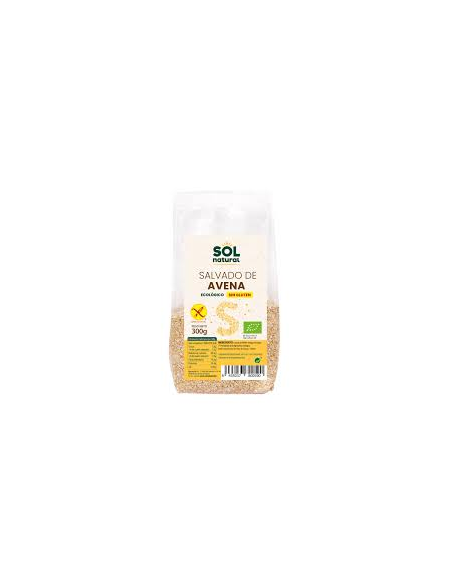 Pack 6 Uds. Salvado De Avena Sin Gluten Bio 300 g  de Solnatural