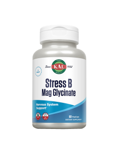 Stres B Mag Glycinate 60Cap.Veg. de Solaray