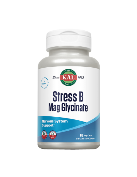 Stres B Mag Glycinate 60Cap.Veg. de Solaray