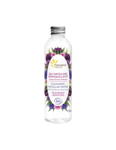 Agua Micelar Desmaquillante Bio Con Aciano 50Ml de Fleurance Nature