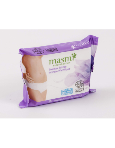Toallitas Humedas Intimas Femeninas 20 Unidades de