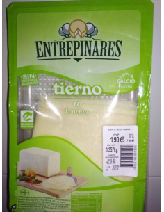 Queso tierno lonchas