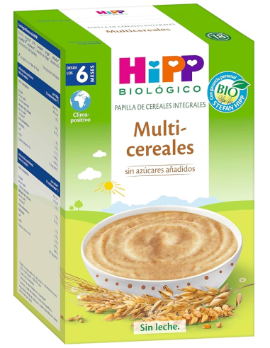 Pack 4 Uds. Multicereales Bio 400 g  de Hipp