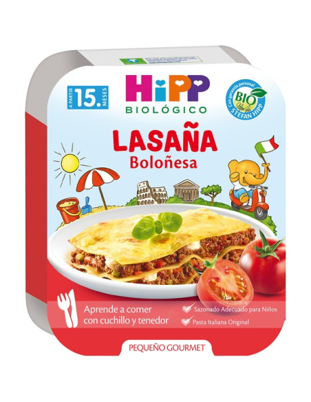 Lasaña Boloñesa Bio 250 g  de Hipp